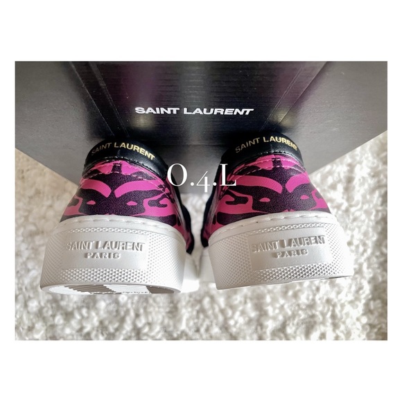 Saint Laurent Slip On Sneakers - Picture 3 of 5